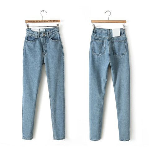 Image of Slim Pencil High Waist Jeans