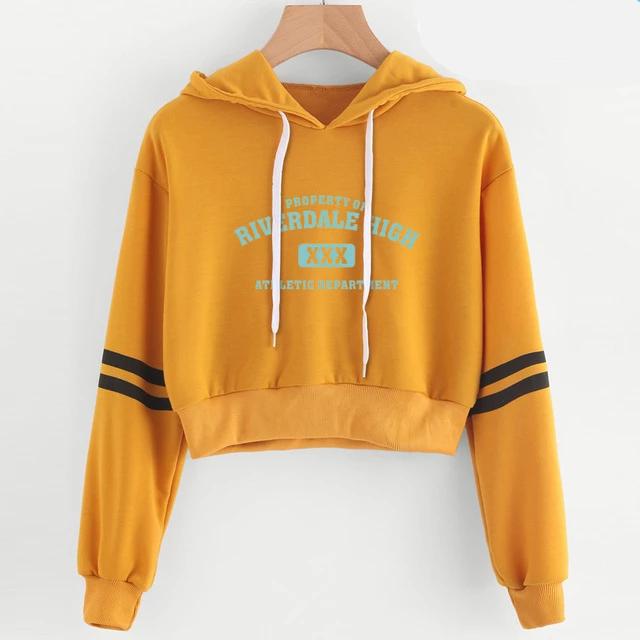 Women Crop RIVERDALE Top Hoodies