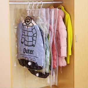 Vacuum Bag For Clothes (Transparent Border )