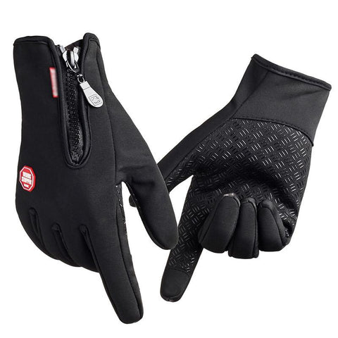 Image of Men Waterproof Winter Warm Gloves