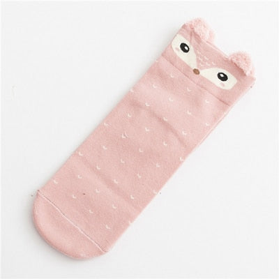 1Pair Warm Women Socks Striped