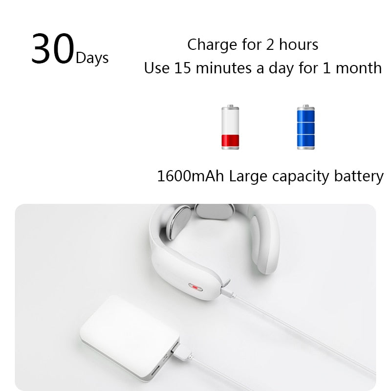 Smart Electric Neck and Shoulder Massager Pain Relief Tool