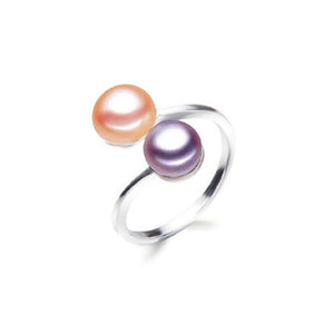 Pearl Ring Jewelry 925 Sterling Silver For Women