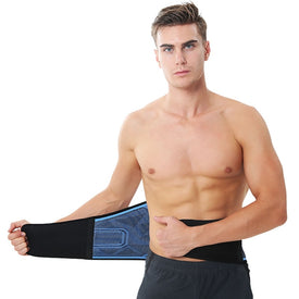 ADJUSTABLE WAIST SUPPORT BELT COMPRESSION LUMBAR WRAP