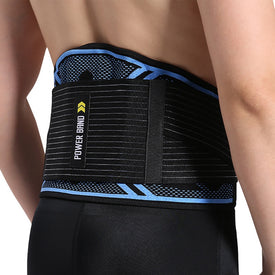 ADJUSTABLE WAIST SUPPORT BELT COMPRESSION LUMBAR WRAP