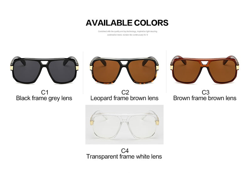 Men Long Keeper Square Sunglasses