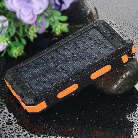 Solar 20000mah F5S For All Phone Bank Charger Battery Portable