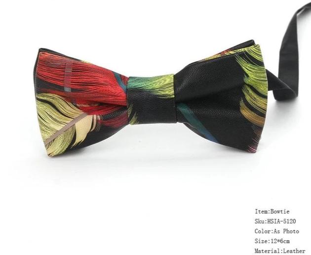 Men's Plaid Bowtie