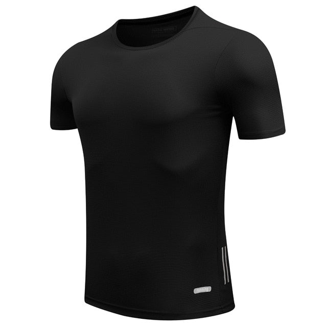 Running Men Designer Quick Dry T Shirts