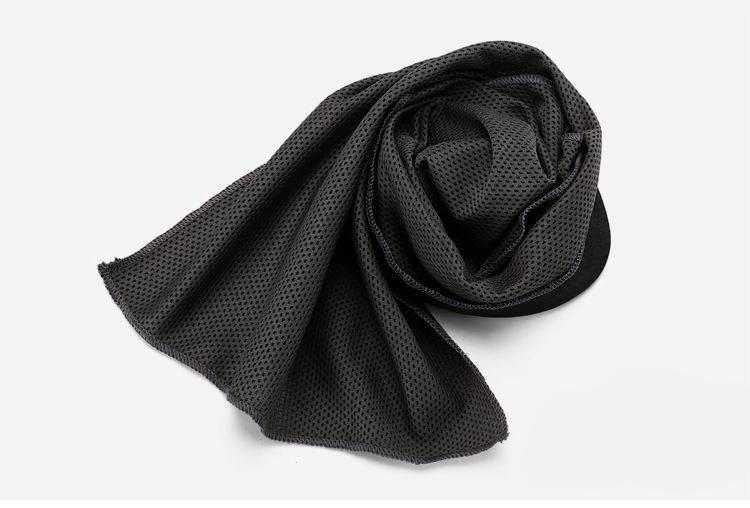 Towel 9 Colors 90*30cm Utility Enduring Instant Cooling Face