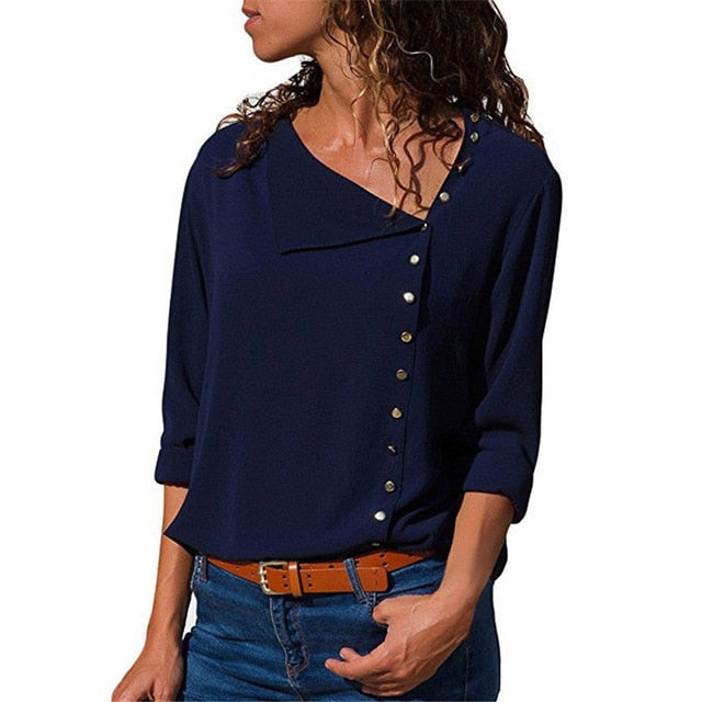 Long Sleeve Women Blouses