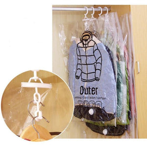 Vacuum Bag For Clothes (Transparent Border )