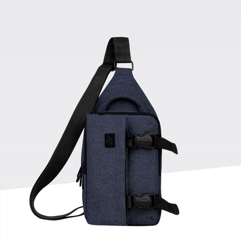 Men Designer Messenger Shoulder Bag Buckle Casual Waterproof Shoulder Cross Body