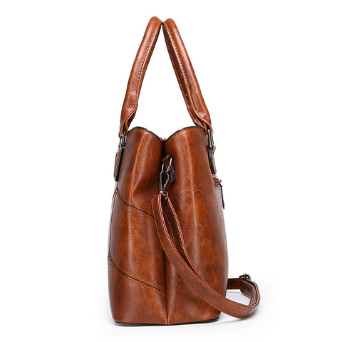 Image of 3 Sets Leather Women Handbags