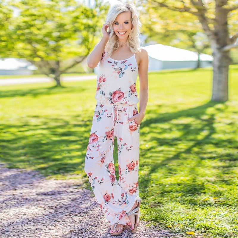 Women Super Comfy Floral Jumpsuit