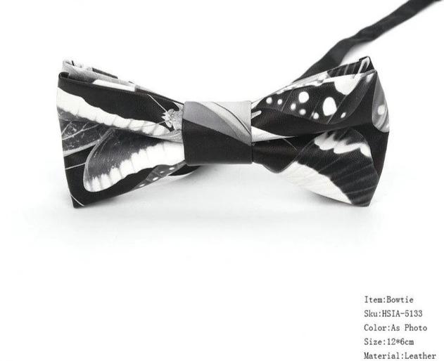 Men's Plaid Bowtie