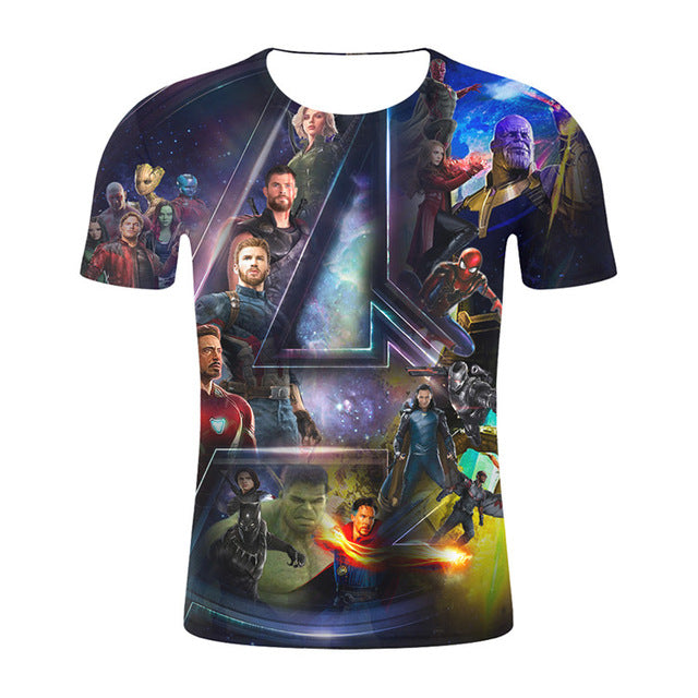 Marvel Design t shirt men/women