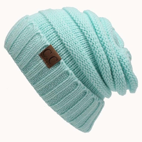 Image of Women Winter Knitted Wool Cap