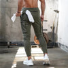 Man Gyms Workout Fitness Cotton Trousers