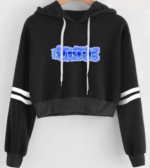 Women Crop RIVERDALE Top Hoodies