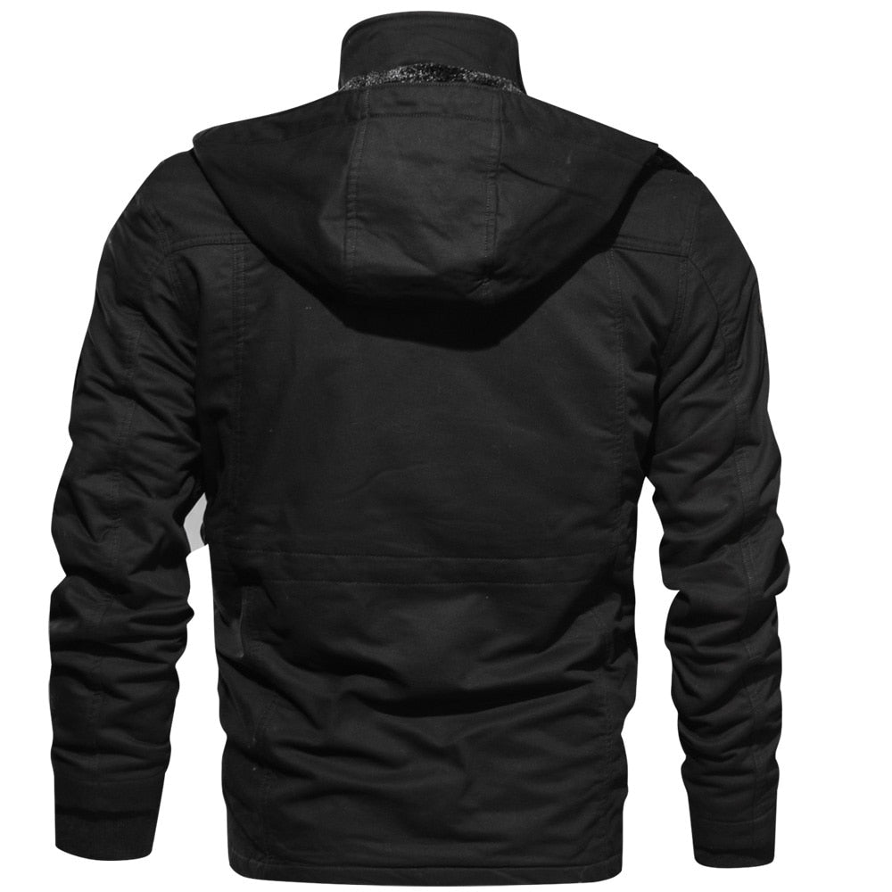 Long Sleeve Stand Collar Slim Men Jacket