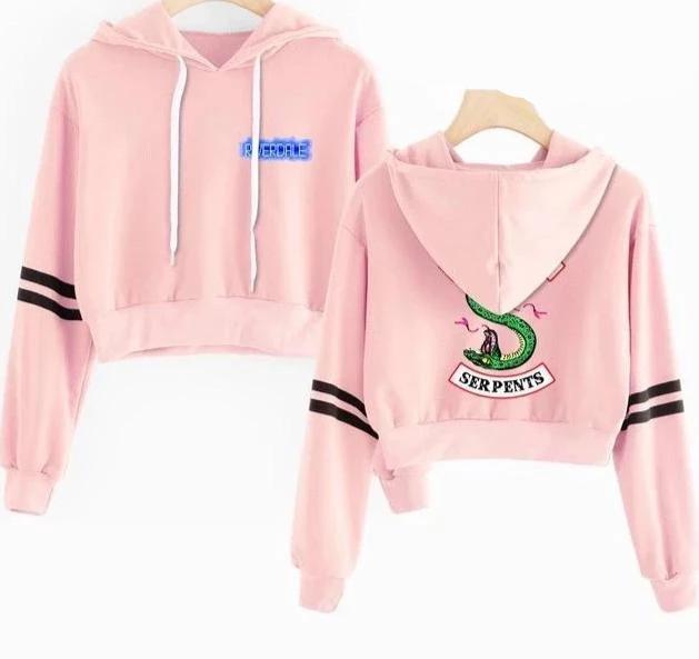 Women Crop RIVERDALE Top Hoodies