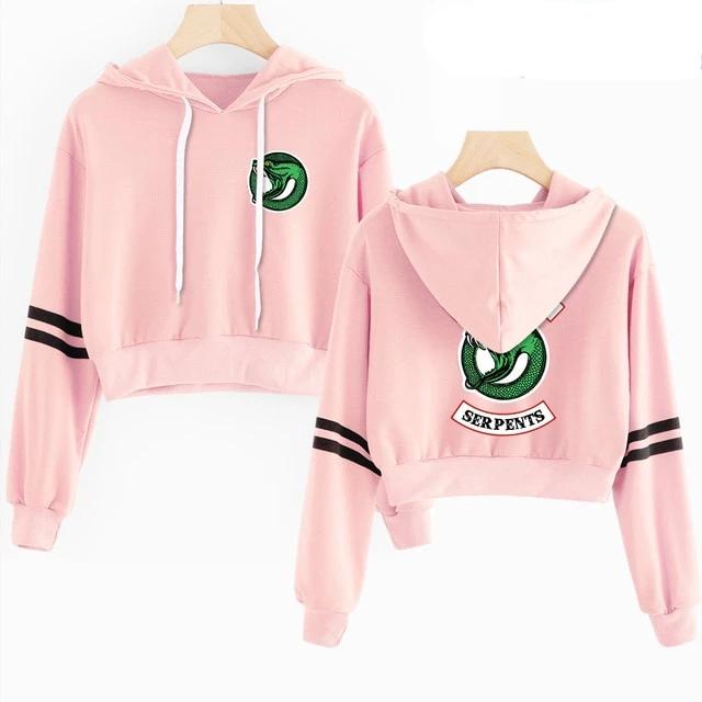 Women Crop RIVERDALE Top Hoodies