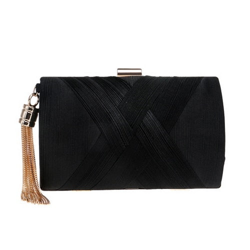 Bow Metal Women Handbag