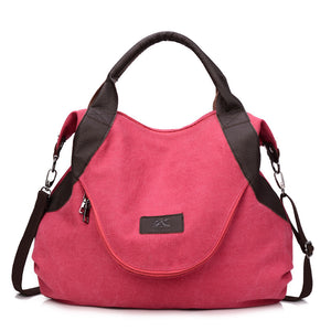 Large Pocket Casual Tote Women's Handbag