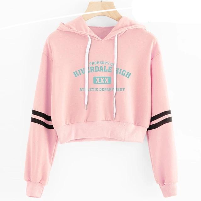 Women Crop RIVERDALE Top Hoodies