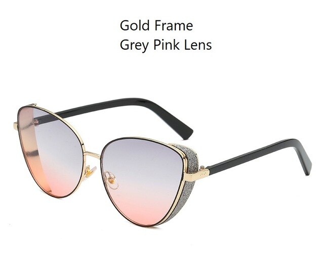 Triangle Cat Eye Sunglasses