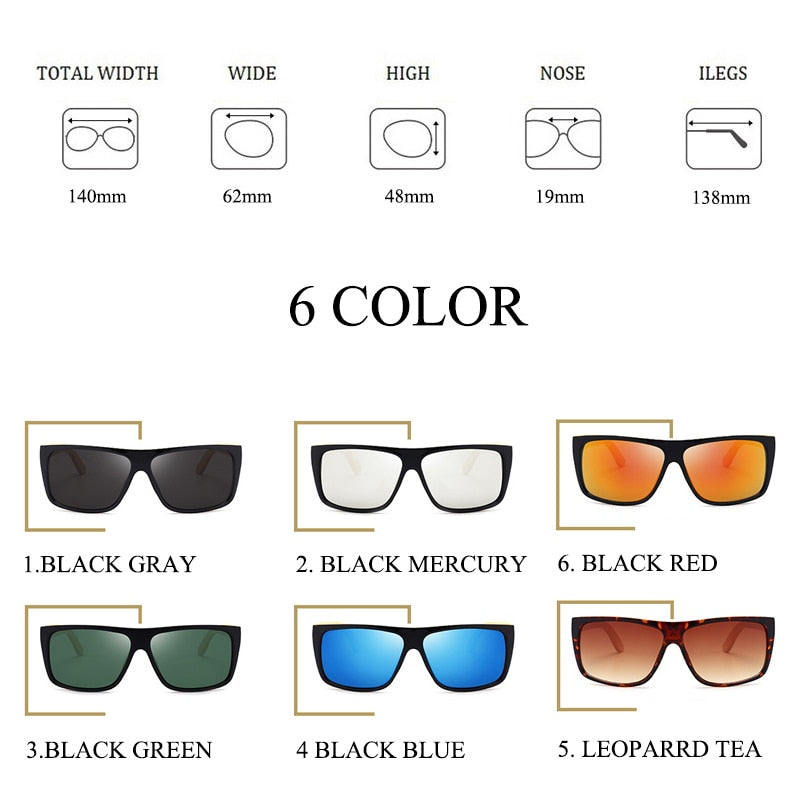 Men's Goggle Driving Sunglasses