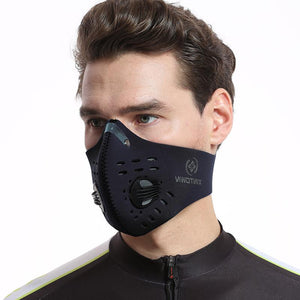 Activated Carbon Dust-proof Cycling Face Mask Anti-Pollution Bicycle Bike Outdoor Running