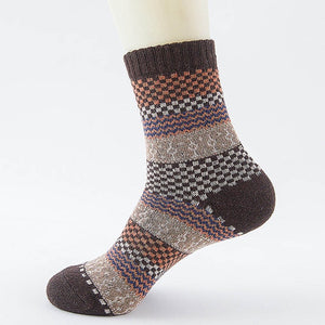 Winter Thick Warm Stripe Wool Socks