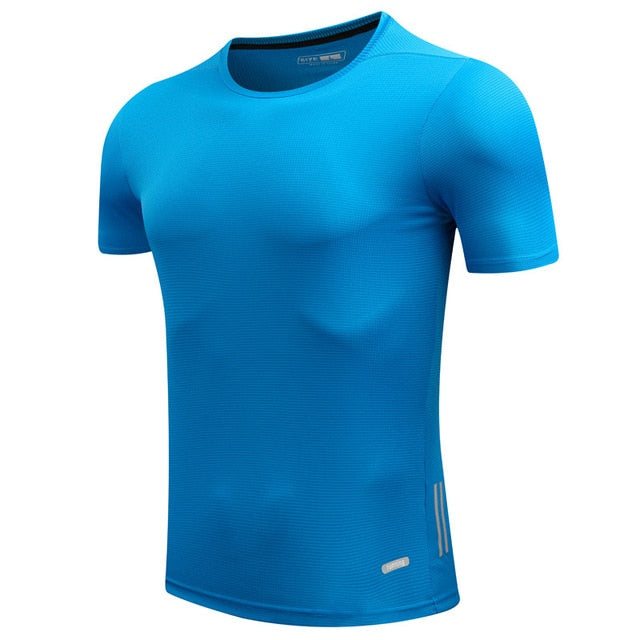 Running Men Designer Quick Dry T Shirts