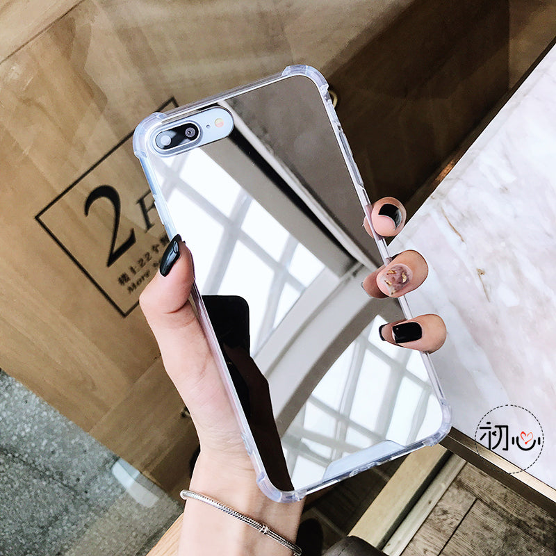 Gasbag Drop Proof Mirror Case for iphone XR 7 8 XS MAX XSmax