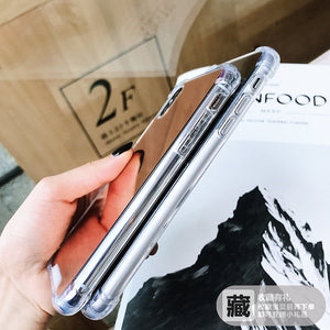 Gasbag Drop Proof Mirror Case for iphone XR 7 8 XS MAX XSmax