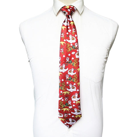 Image of New Design Christmas Tie 9.5cm Tie for Men
