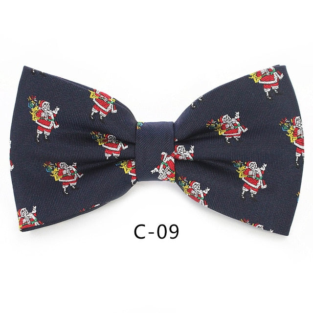 Christmas Bow Ties for Mens Shirt  Snowflake Christmas