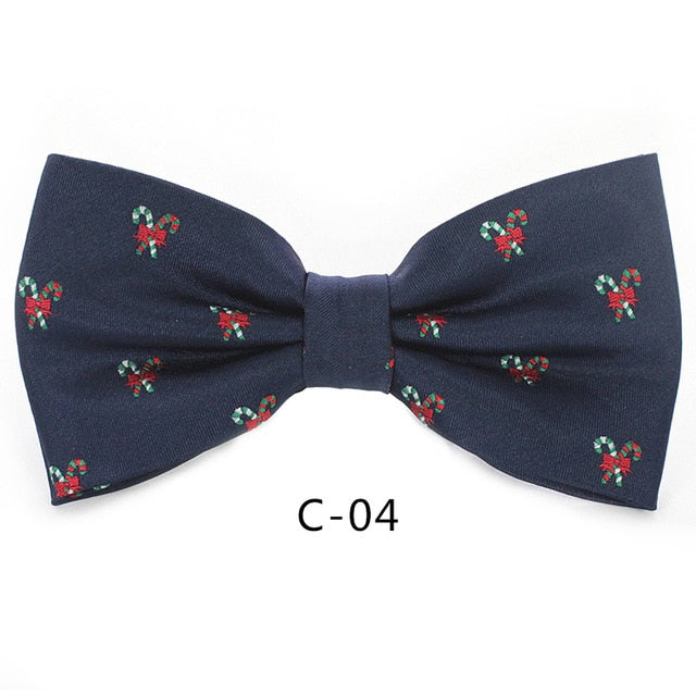 Christmas Bow Ties for Mens Shirt  Snowflake Christmas