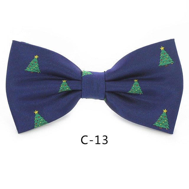 Christmas Bow Ties for Mens Shirt  Snowflake Christmas