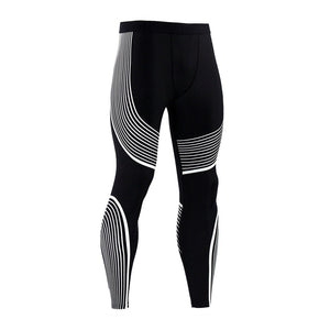 New Mens Running Tights Compression Pants MMA Gym Tight Joggers Yoga Leggings