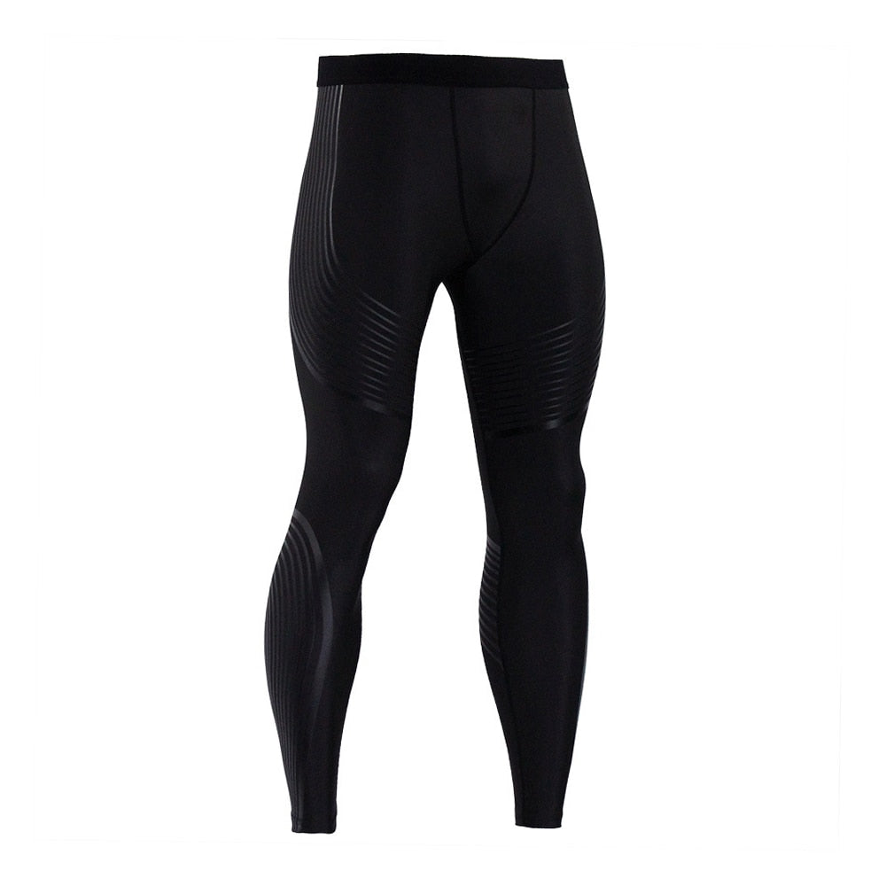 New Mens Running Tights Compression Pants MMA Gym Tight Joggers Yoga Leggings
