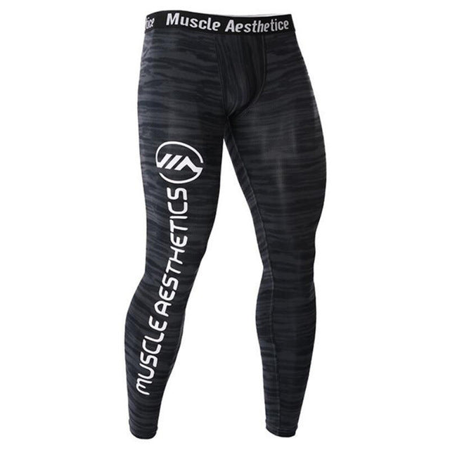 Men Compression Tight Leggings Running Sports