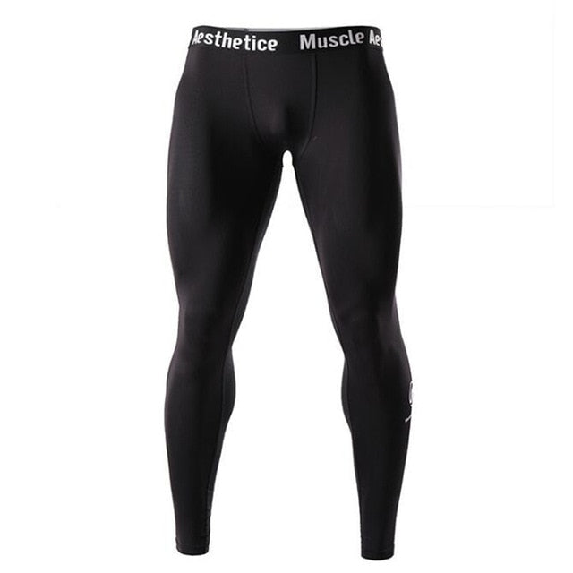 Men Compression Tight Leggings Running Sports