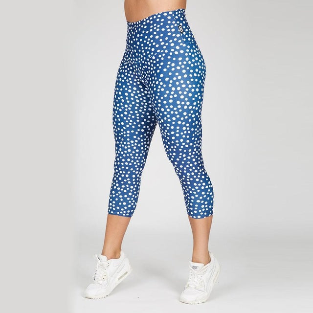 Elastic Force Polyester Sporting Skinny Leggings