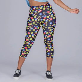 Elastic Force Polyester Sporting Skinny Leggings