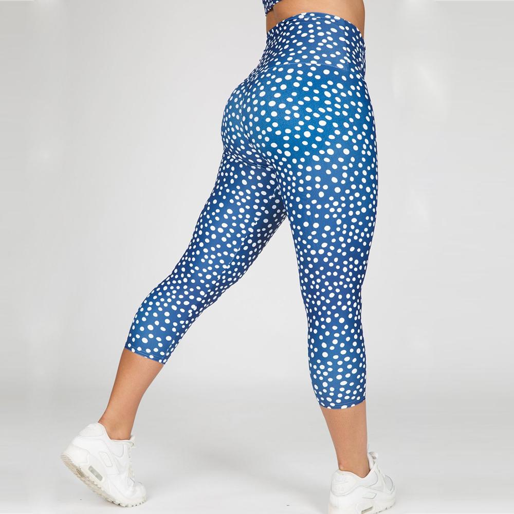 Elastic Force Polyester Sporting Skinny Leggings
