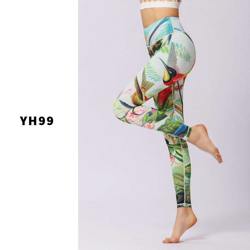 High Waist Women Yoga Pan