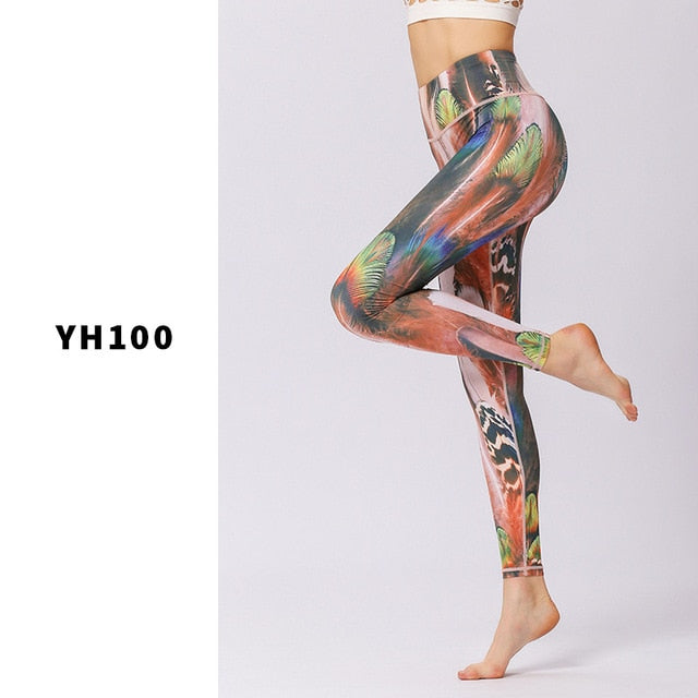 High Waist Women Yoga Pan